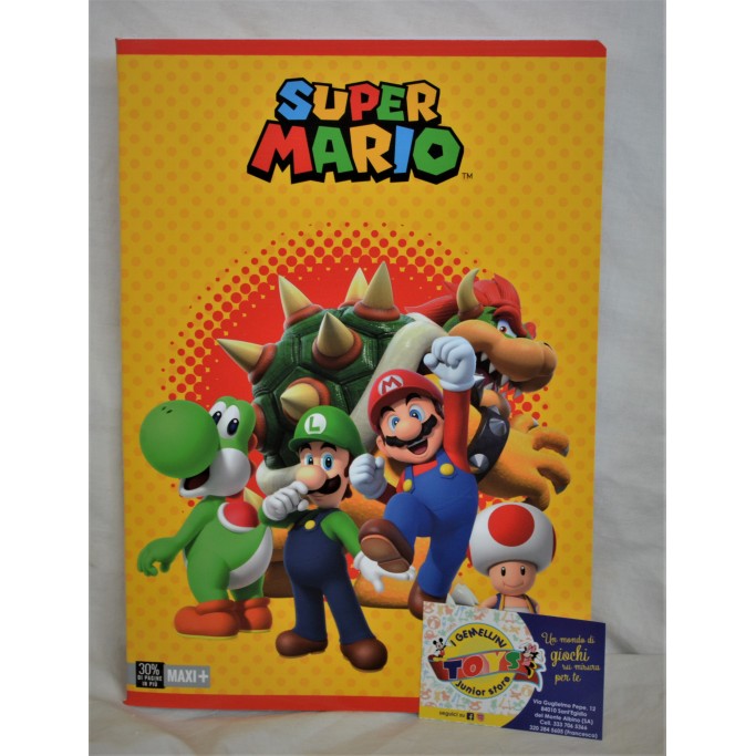 Quaderno maxi gr.100 Super Mario