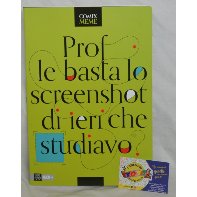 Quaderno maxi gr.100 Comix Special