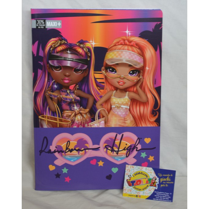 Quaderno maxi gr.100 Rainbow High