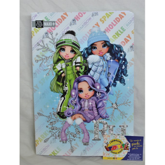 Quaderno maxi gr.100 Rainbow High
