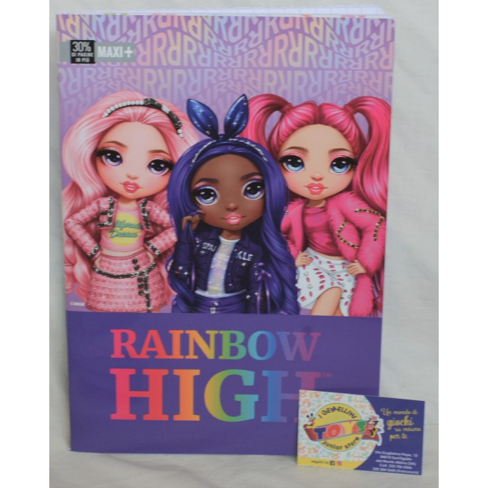 Quaderno maxi gr.100 Rainbow High