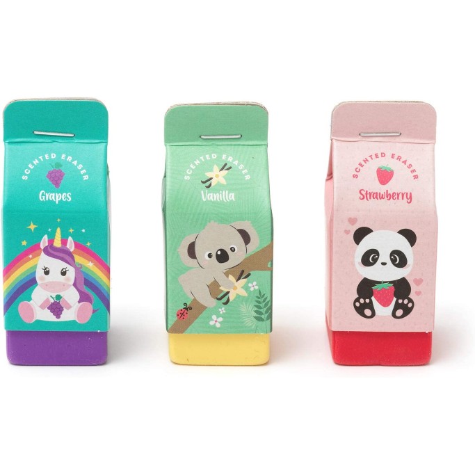 Legami ,Yummy Yummy, Set di 3 Gomme Profumate