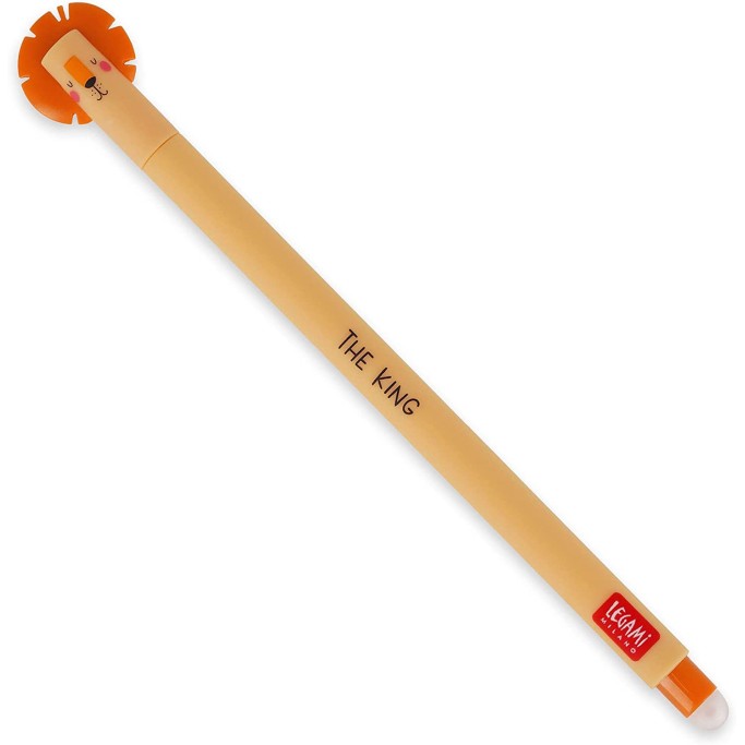 Legami, Penna Gel Cancellabile, Tema Lion