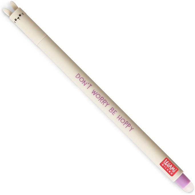 Legami, Penna Gel Cancellabile, Tema Bunny,
