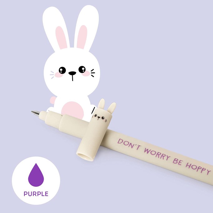Legami, Penna Gel Cancellabile, Tema Bunny,