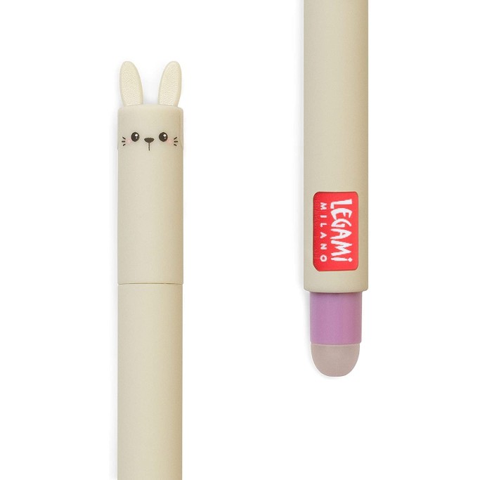 Legami, Penna Gel Cancellabile, Tema Bunny,