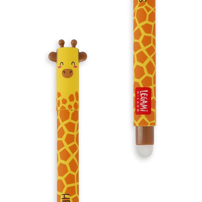 Legami, Penna Gel Cancellabile, TEMA GIRAFFE