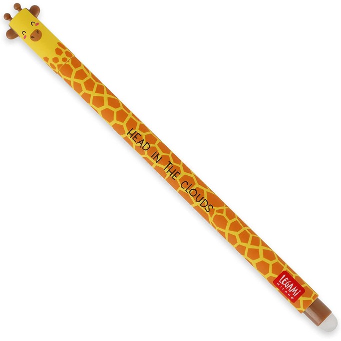 Legami, Penna Gel Cancellabile, TEMA GIRAFFE