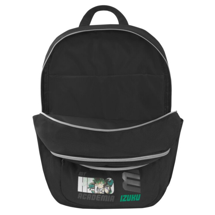 ZAINO ORGANIZZATO 3 ZIP URBAN BACKPACK, COMIX ANIME ZAINO MHA