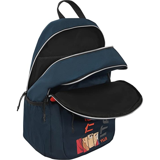 ZAINO ORGANIZZATO 3 ZIP URBAN BACKPACK, COMIX ANIME JUJUTSU ZAINO