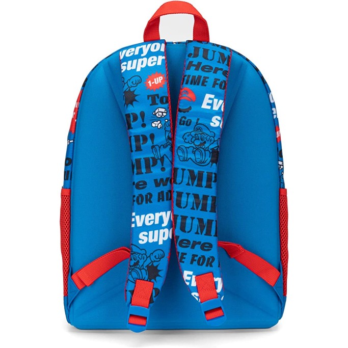ZAINO SCUOLA MEDIA, ELEMENTARE Super Mario