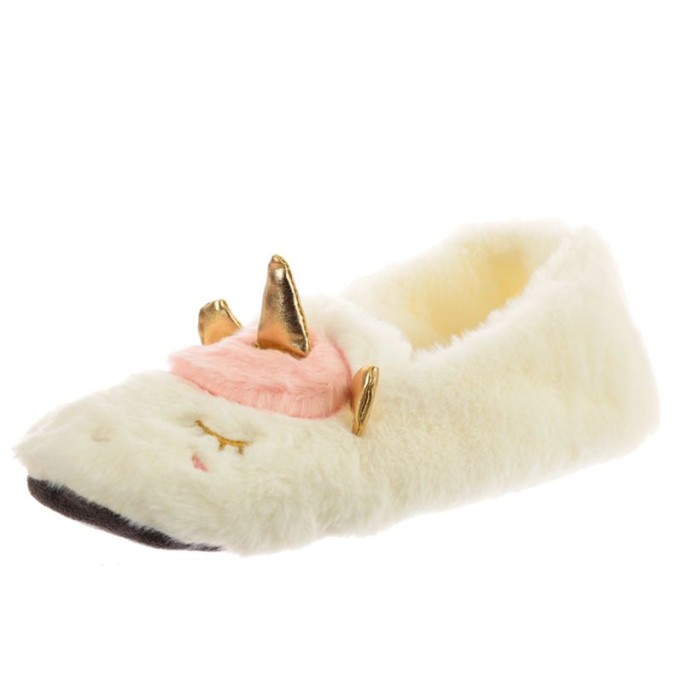 PANTOFOLE RISCALDABILI UNICORNO (TAGLIA UNICA)