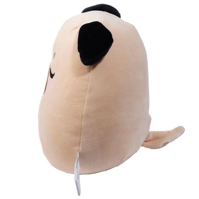 Cuscino di Peluche  Gus il Carlino  Animali Dolci