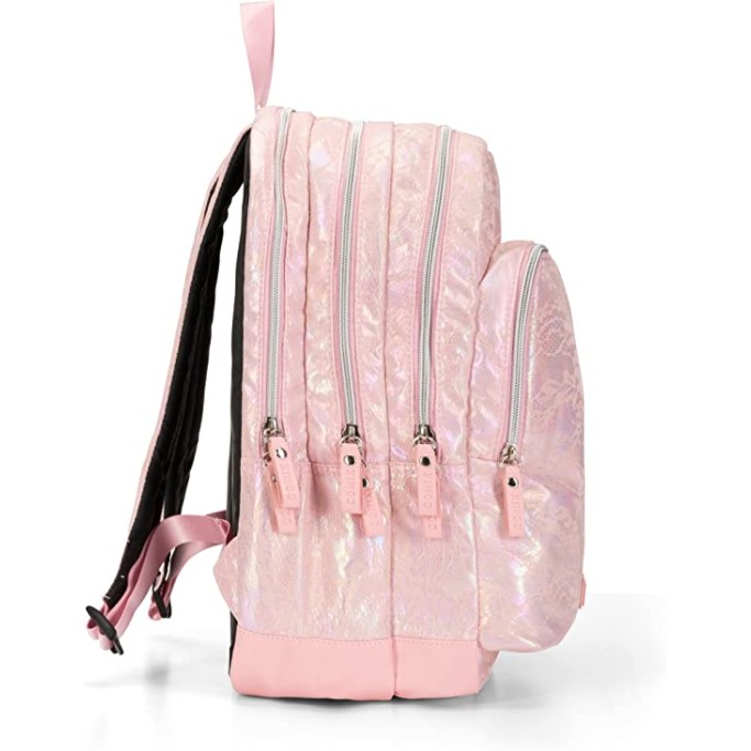 Zaino Scuola, Comix Romantic Pink, pizzo rosa