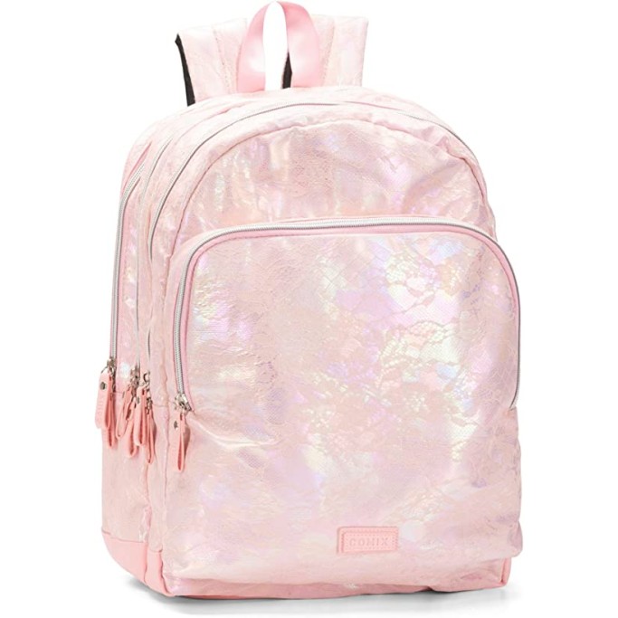 Zaino Scuola, Comix Romantic Pink, pizzo rosa