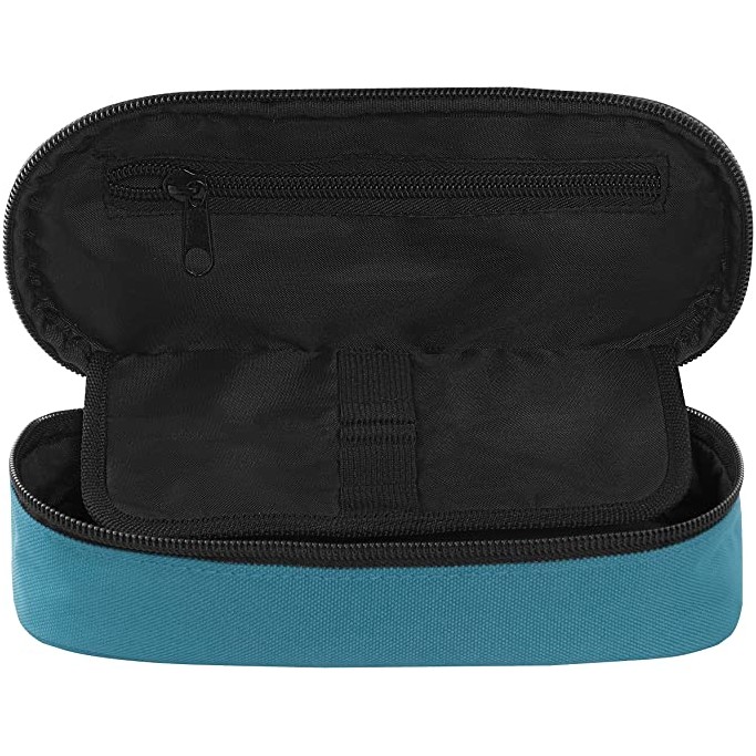 Astuccio Ovale Comix Mono Blu Petrolio