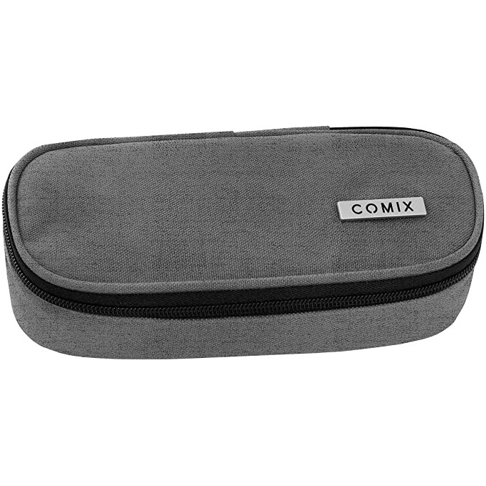 Astuccio Ovale Comix Mono Grigio