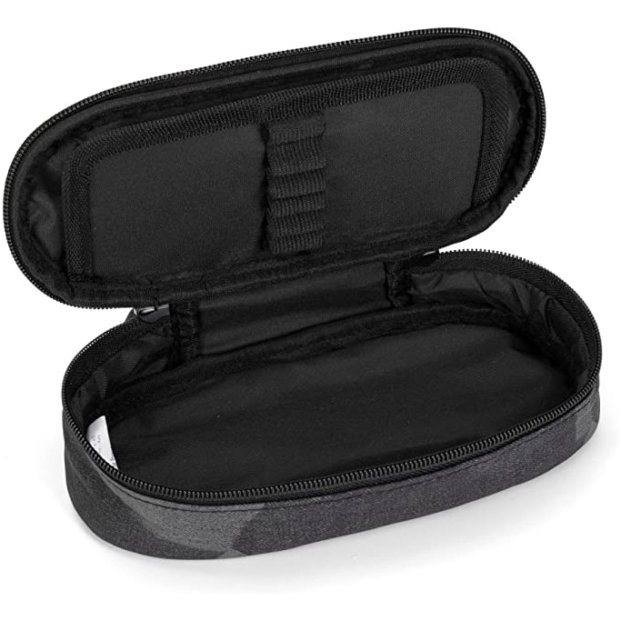 Astuccio Ovale Organizzato Cool Black Comix Special, nero