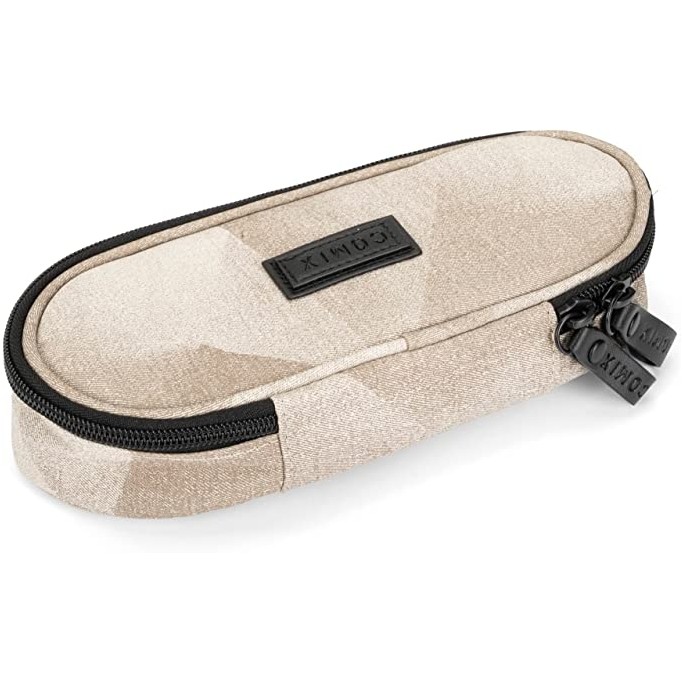 Astuccio Ovale Organizzato Cool Beige Comix Special, beige