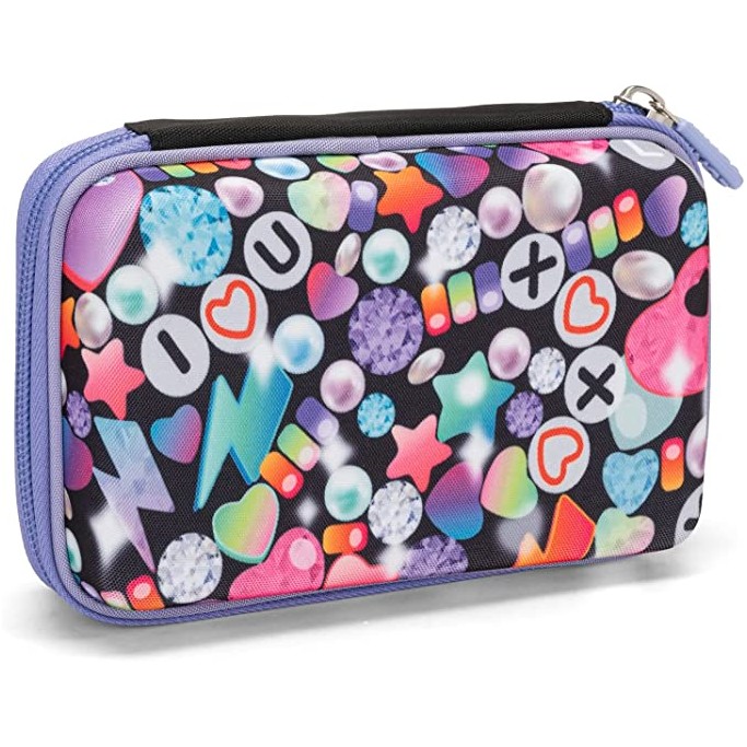 Astuccio Corredo Maxi Zip Comix Bright Girl