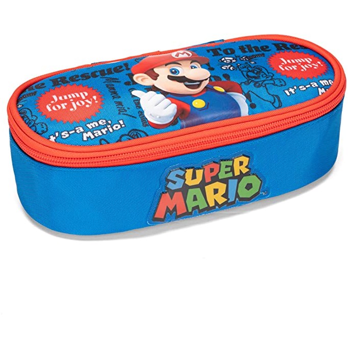 Astuccio Ovale Organizzato Super Mario