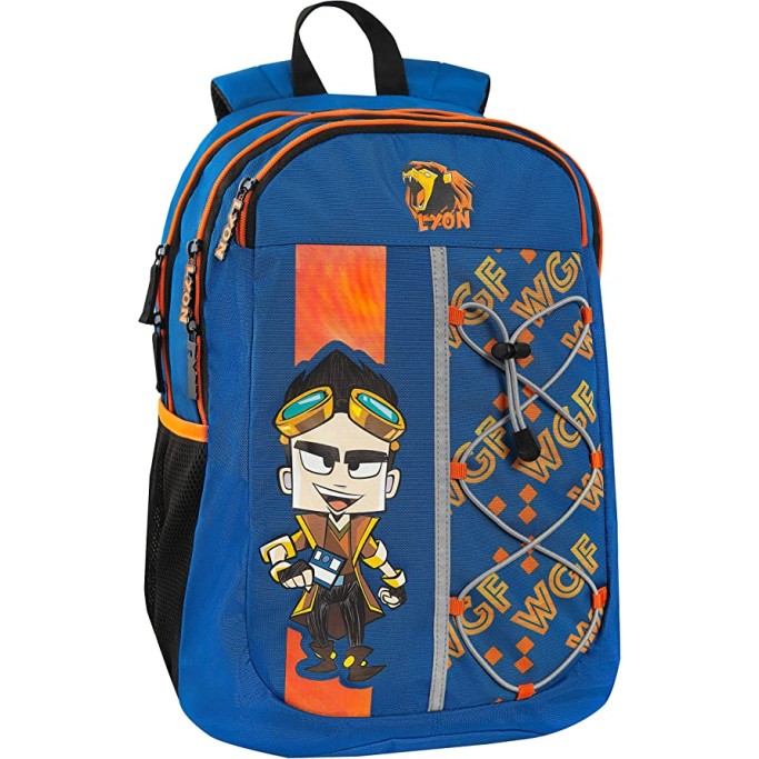 Zaino scuola organizzato LYON GAMER