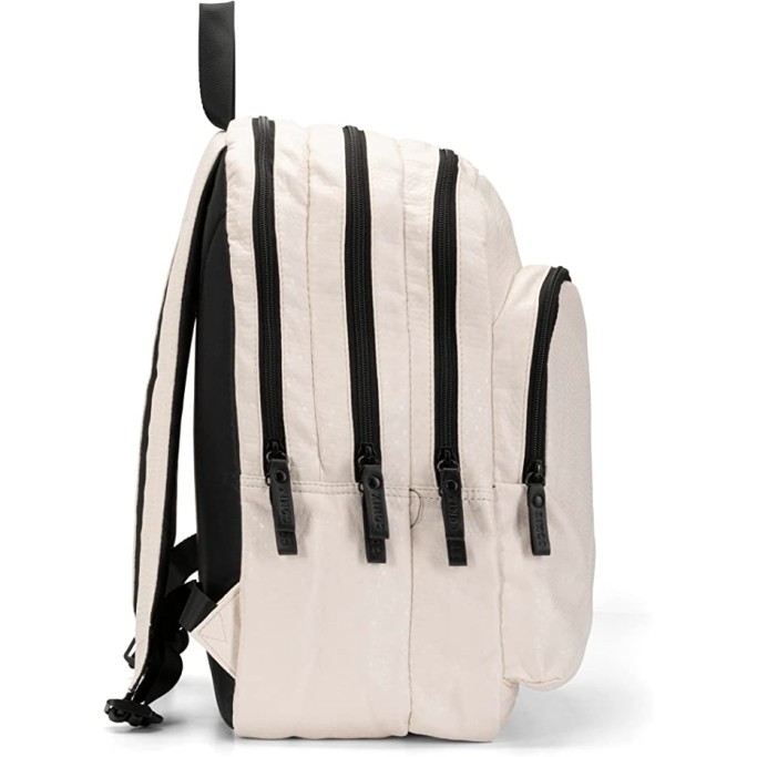 Zaino scuola Organizzato Python Off White Comix Special, bianco