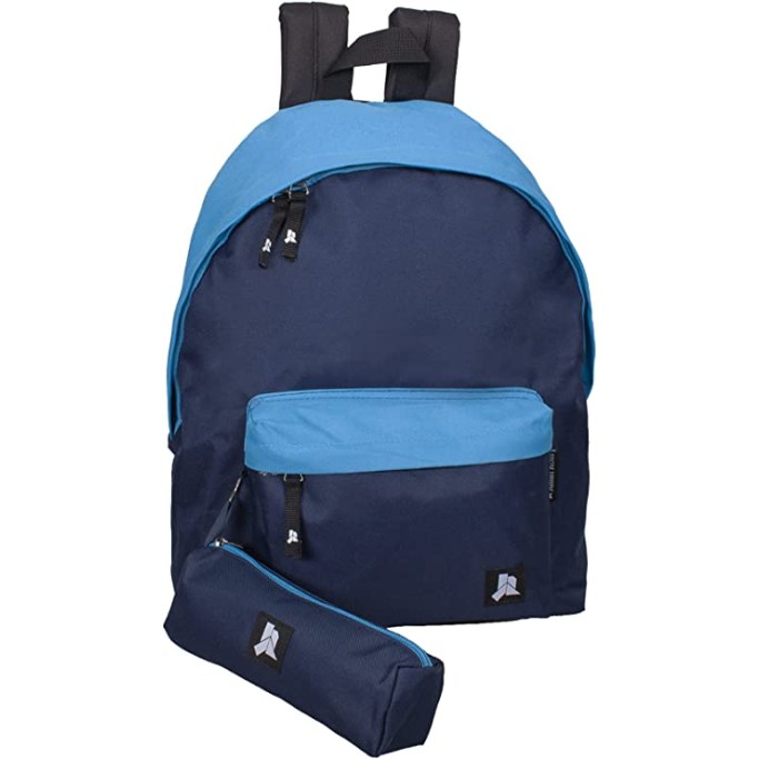 Julian Ross Zaino 43cm 24L + Astuccio azzurro navy