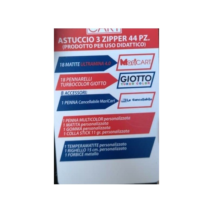 ASTUCCIO 3 ZIP NINNA E MATTI