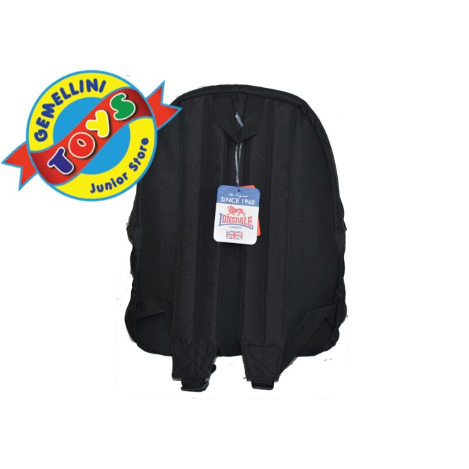 ZAINO AMERICANO LONSDALE BLACK, NERO