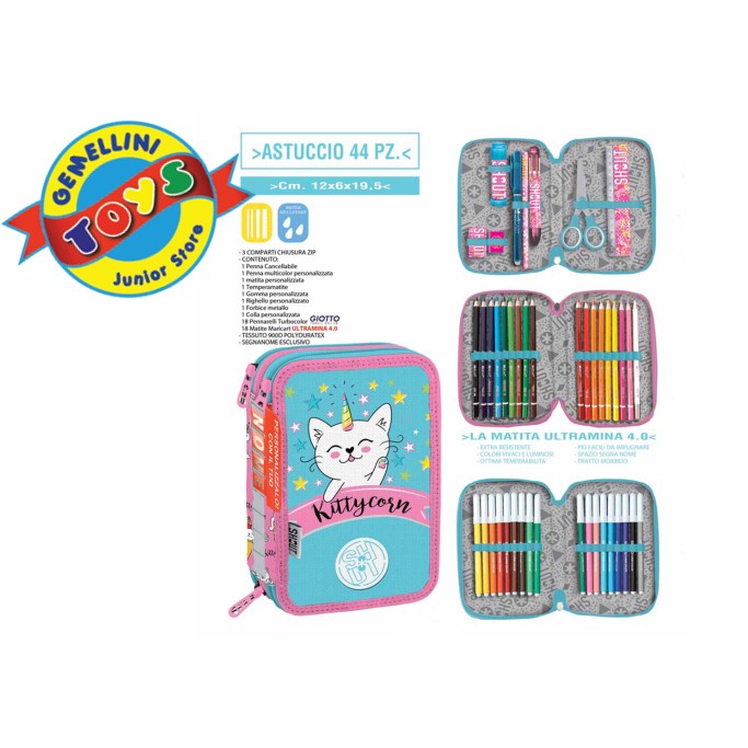ASTUCCIO 3 ZIP KITTYCORN