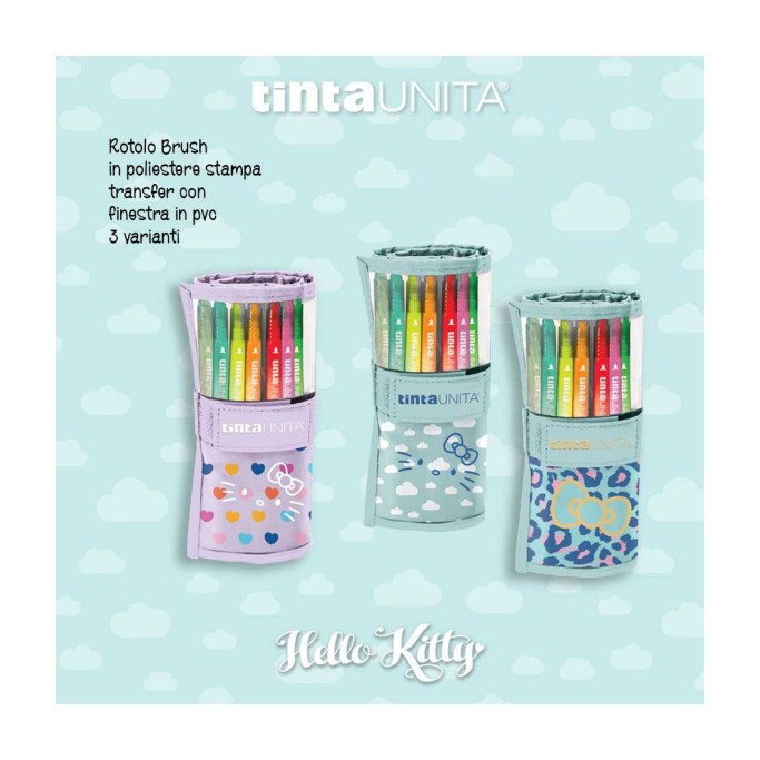 Tinta Unita  Astuccio a Rotolo Hello Kitty