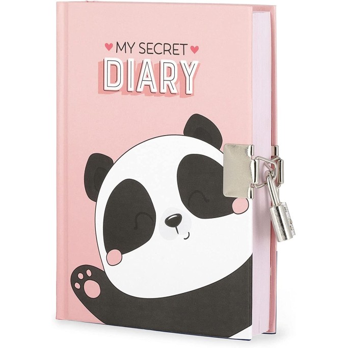 Legami, Diario segreto con Lucchetto Panda