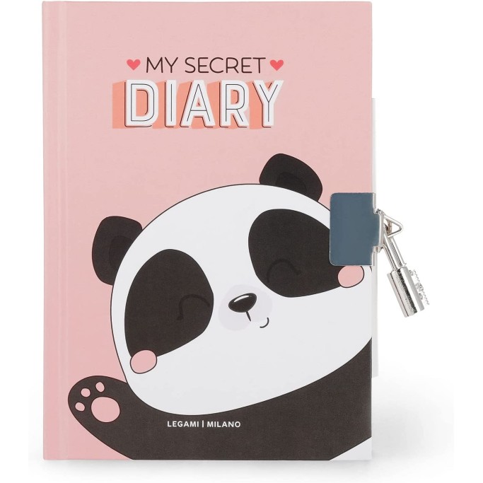 Legami, Diario segreto con Lucchetto Panda