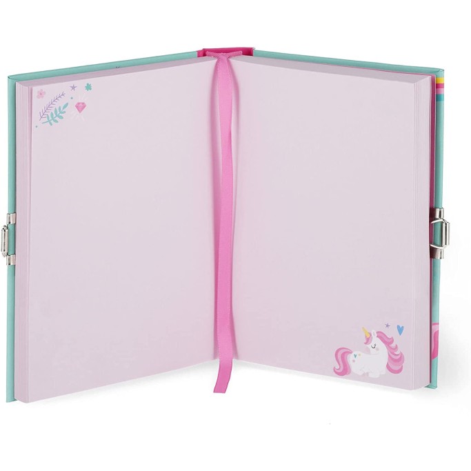 Legami DIARIO SEGRETO CON LUCCHETTO UNICORNO