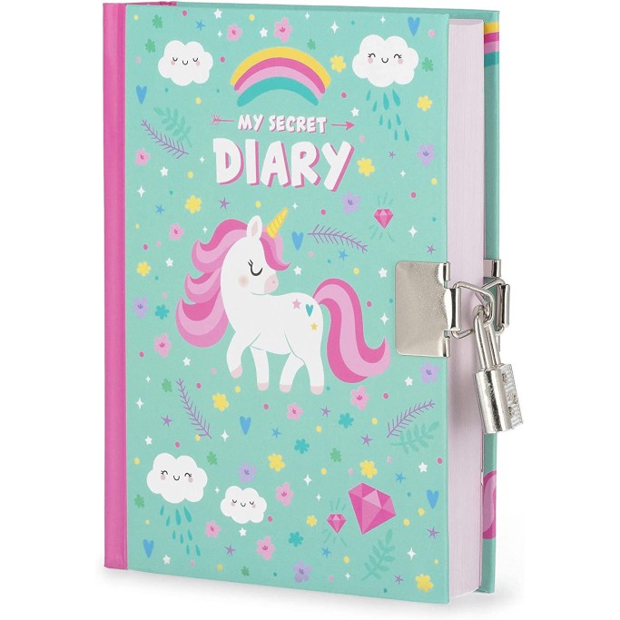 Legami DIARIO SEGRETO CON LUCCHETTO UNICORNO