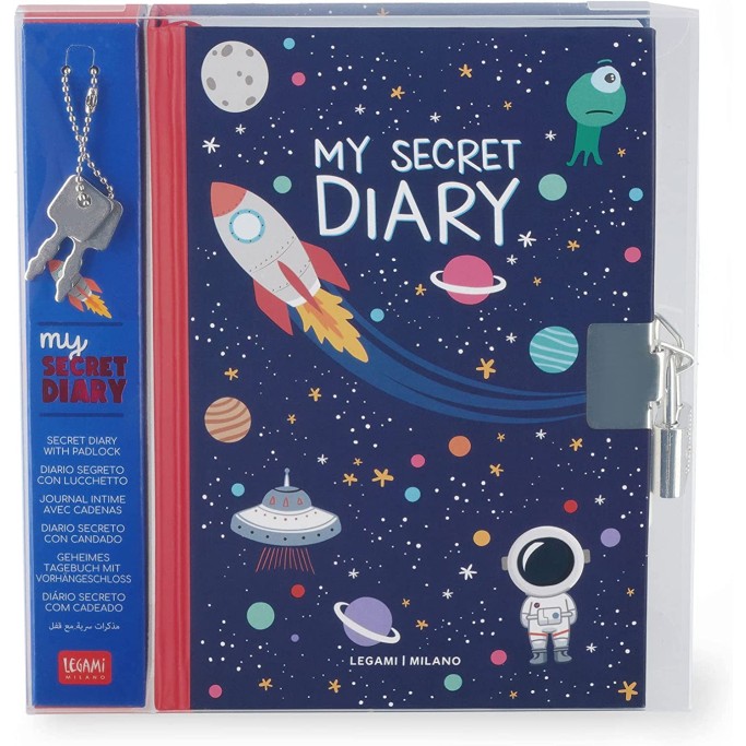 Legami, DIARIO SEGRETO CON LUCCHETTO SPACE