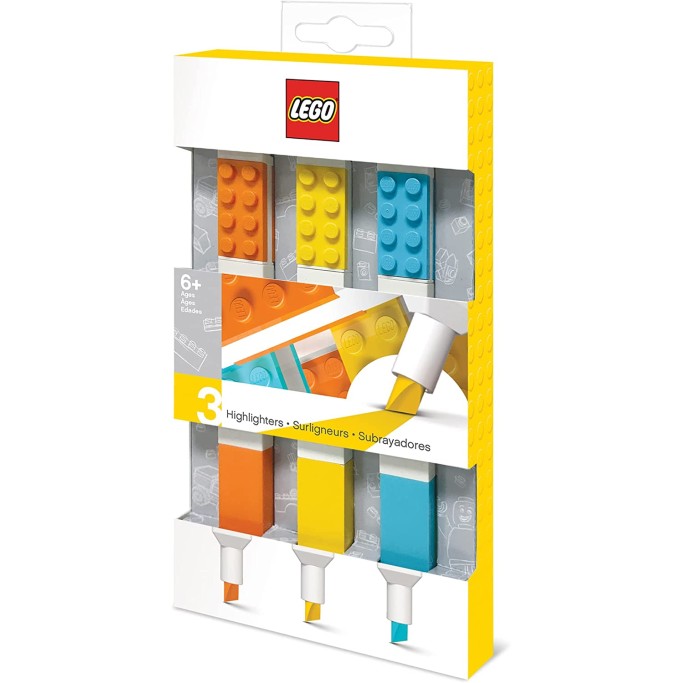 SET 3 EVIDENZIATORI LEGO