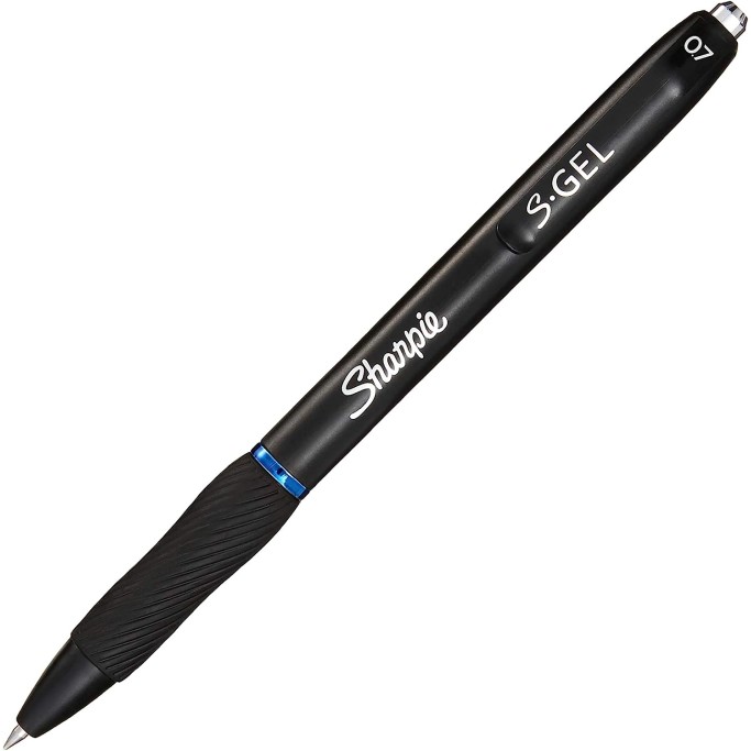 SHARPIE Penna Gel a Scatto, 0.7mm, Blu