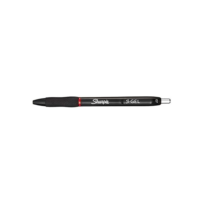 SHARPIE Penna Gel a Scatto, 0.7mm, Rosso