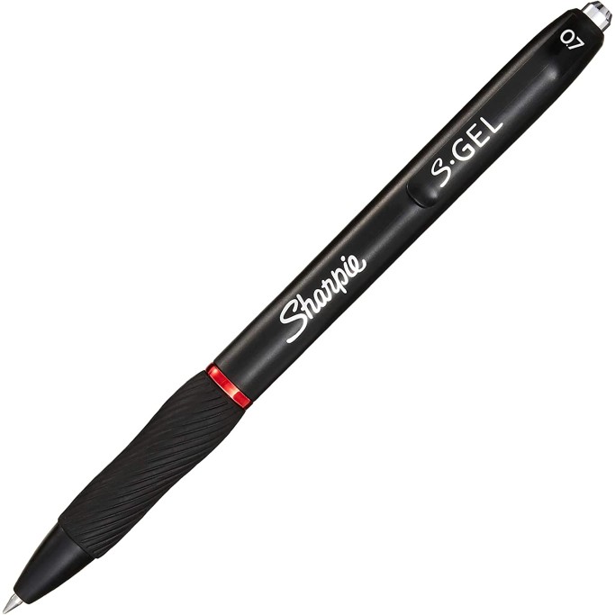 SHARPIE Penna Gel a Scatto, 0.7mm, Rosso