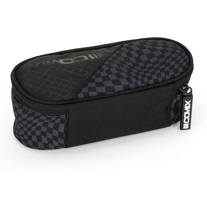 ASTUCCIO OVALE ORGANIZZATO COMIX TWEEN GRIGIO