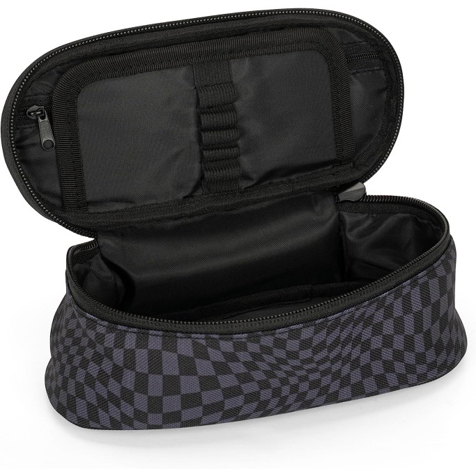 ASTUCCIO OVALE ORGANIZZATO COMIX TWEEN GRIGIO