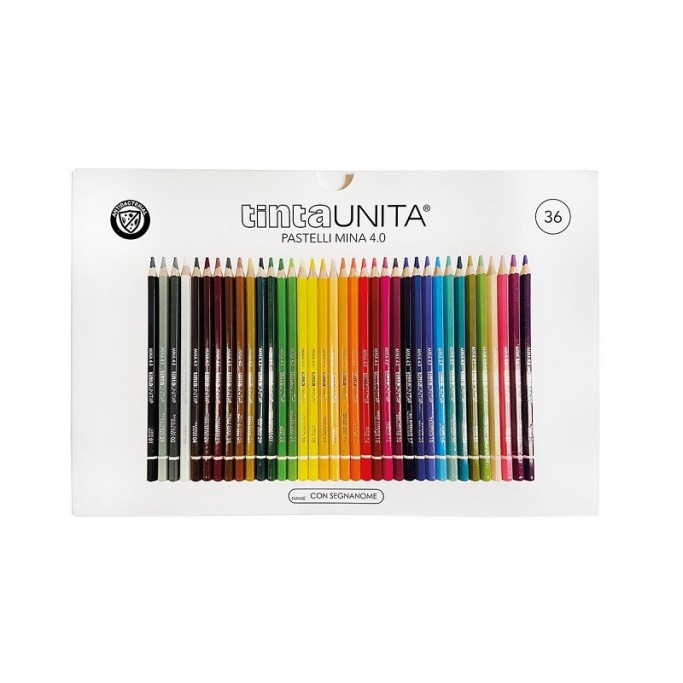 36 Pastelli Tinta Unita Mina 4.0
