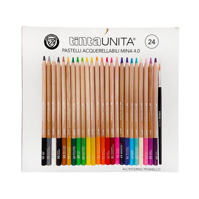 PASTELLI ACQUARELLABILI 24 PZ