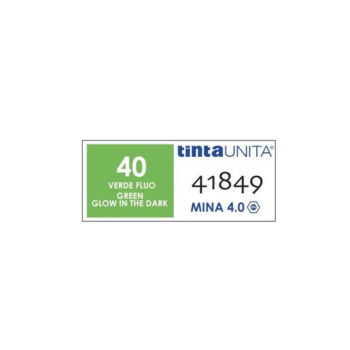 Pastello Tinta Unita mina 4.0 colore VERDE FLUO 40