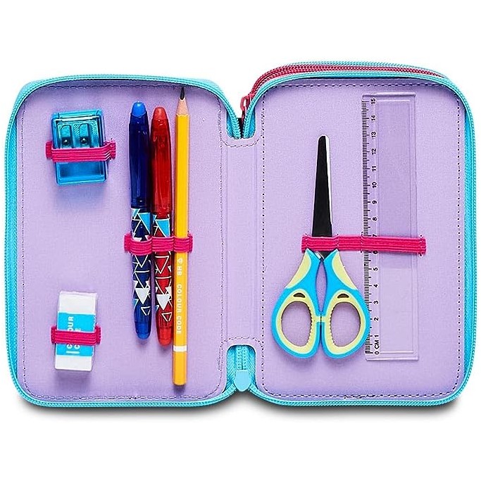 Astuccio 3 zip Stitch