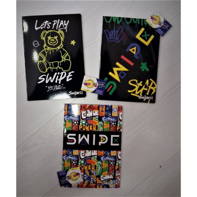 Quaderno maxi gr.80 SWIPE KIDS BOY