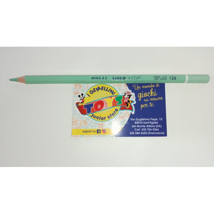 Pastello Tinta Unita mina 4.0 colore VERDE SURF N°126