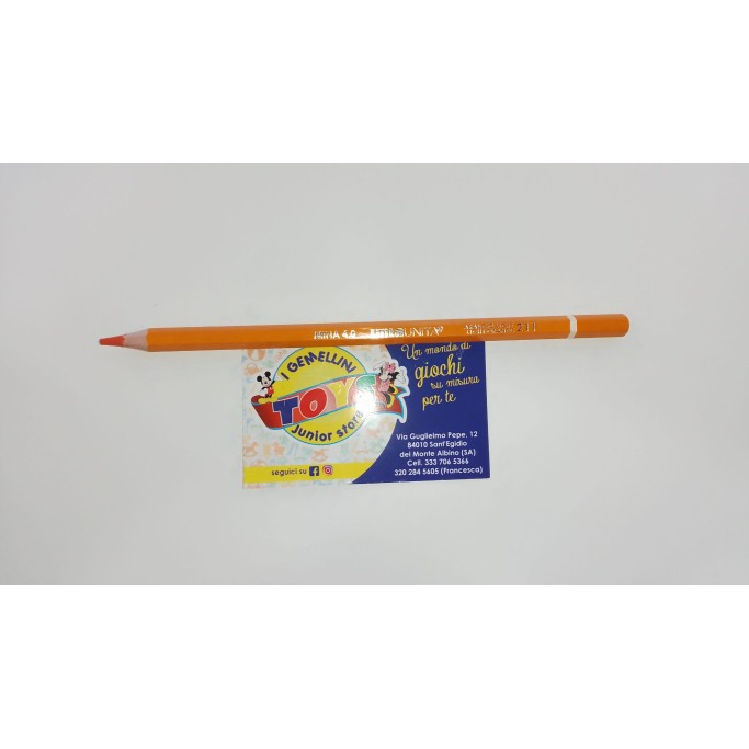 Pastello Tinta Unita mina 4.0 colore ARANCIO LIGHT N°211